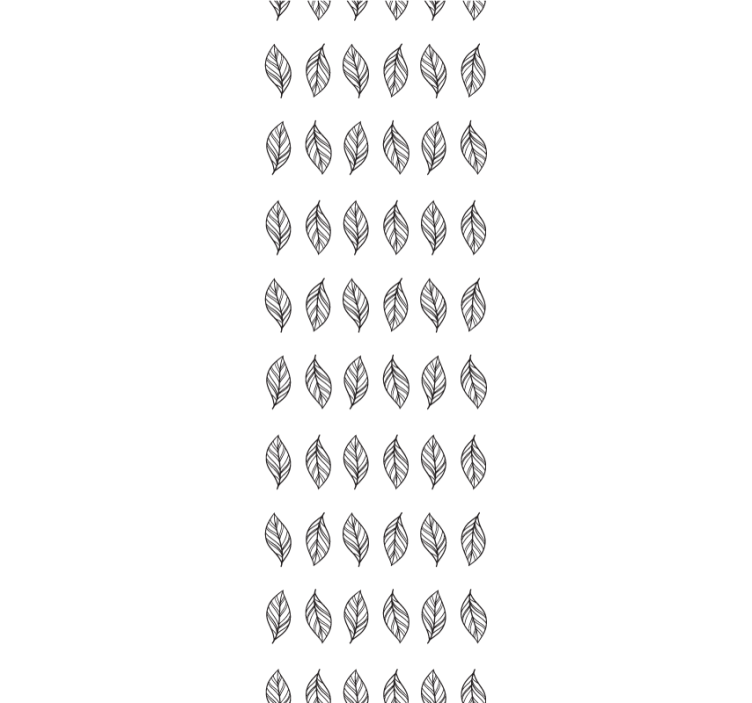 Moderní roleta s minimalistickými pruhy ve tvaru listu - TenStickers