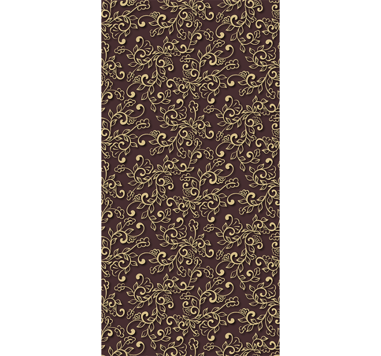 Moderní roleta ve stylu zlatých listů - TenStickers