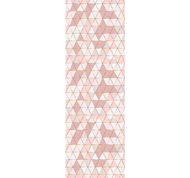 Moderní roleta zlaté linie s jemnými barvami - TenStickers