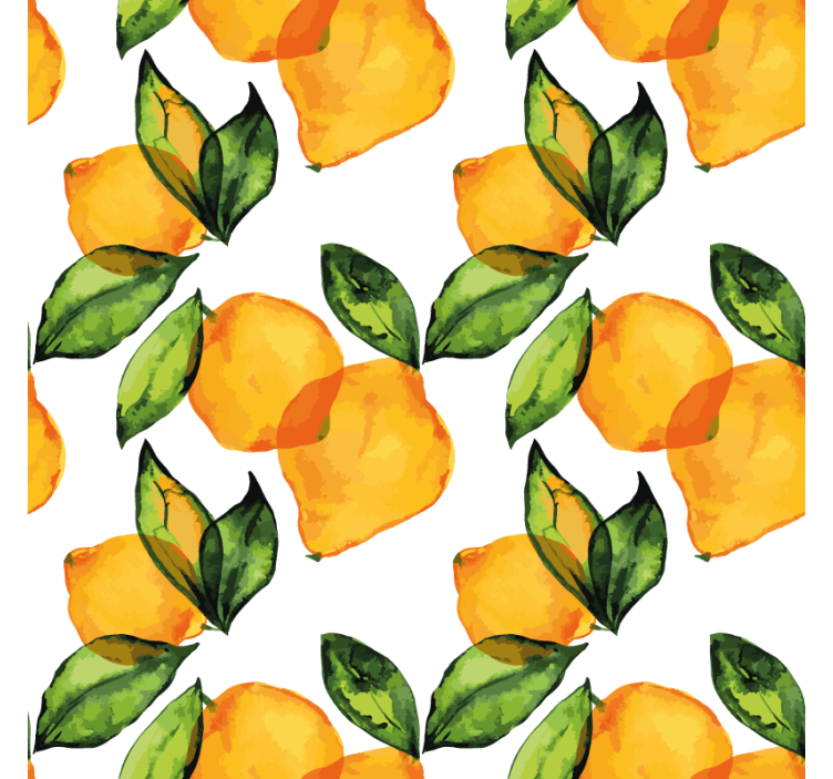 Roleta kuchyně ve stylu středomořského citronu - TenStickers