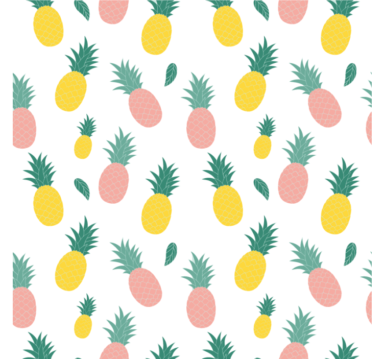 Roleta kuchyně s designem ananasů a ovoce - TenStickers