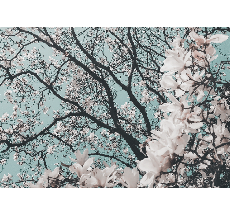 Roleta do obývacího pokoje elegantní japonská sakura - TenStickers