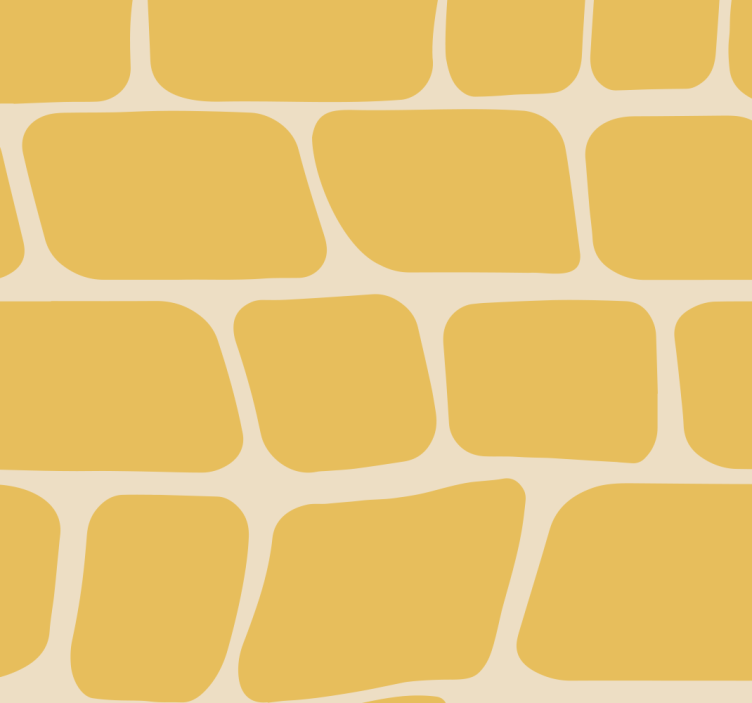 Žlutá roleta s abstraktním vzorem - TenStickers