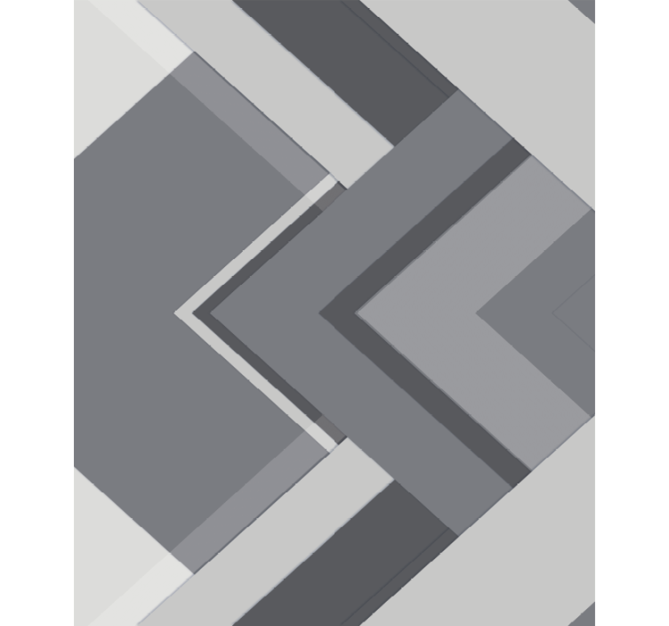 Šedá roleta geometrický šedý - TenStickers