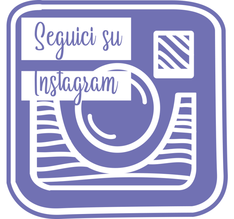 Fialová roleta pro naši instagramovou propagaci - TenStickers