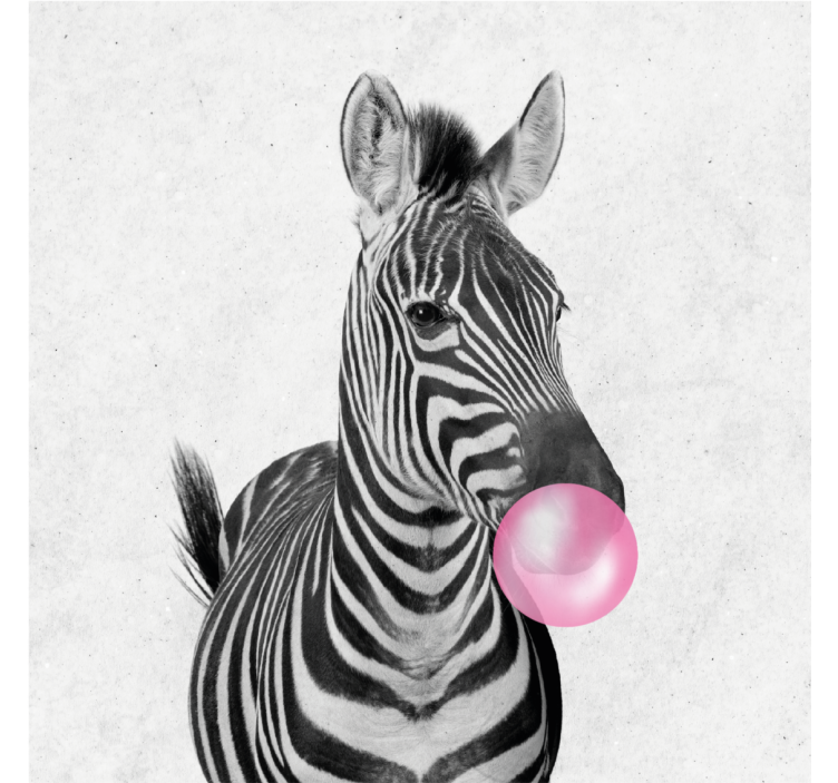 Roleta do obývacího pokoje zebra bublinková guma - TenStickers