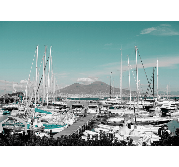 Roleta do obývacího pokoje vesuvius v neapoli - TenStickers