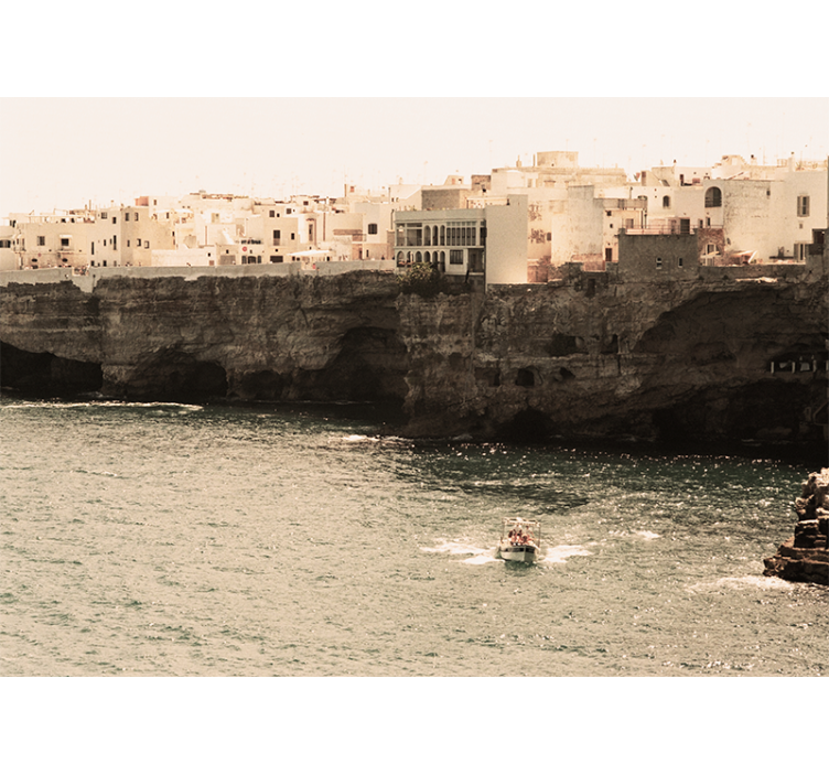 Roleta do obývacího pokoje moře polignano - TenStickers