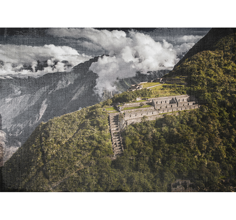 Roleta do obývacího pokoje pohled na choquequirao - TenStickers