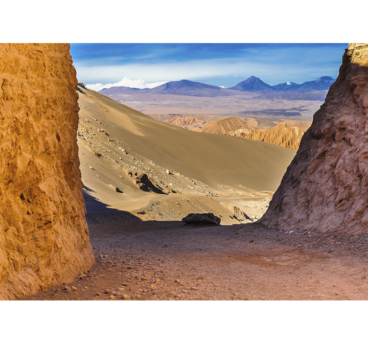 Roleta do obývacího pokoje v designu atacama - TenStickers