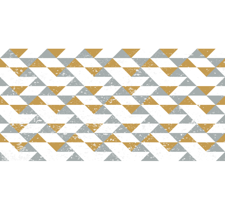 Bílá roleta s geometrickým grunge vzorem - TenStickers