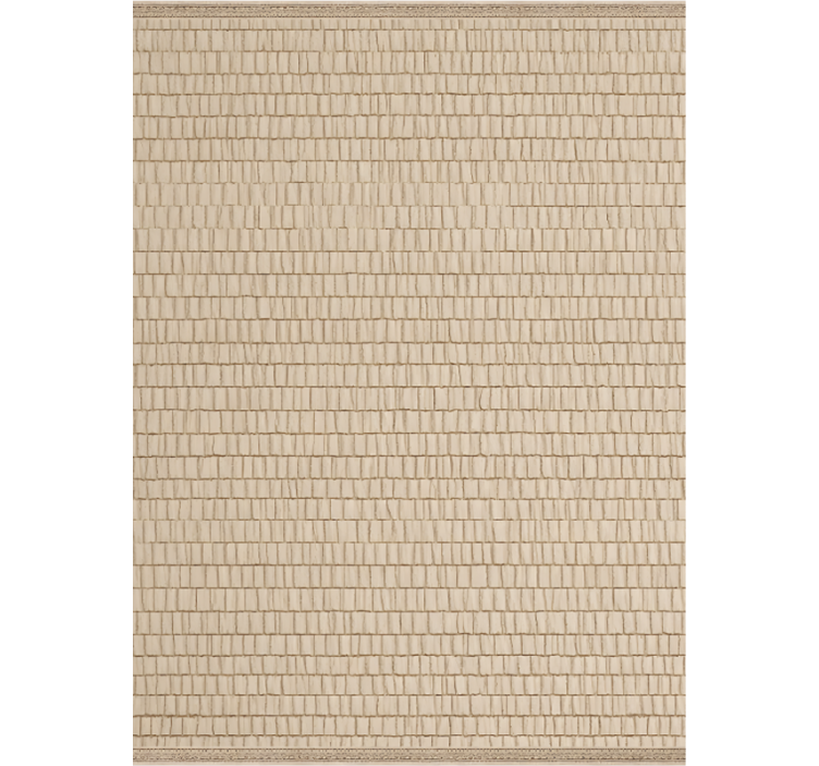 Béžová roleta s tkanou ratanovou texturou - TenStickers