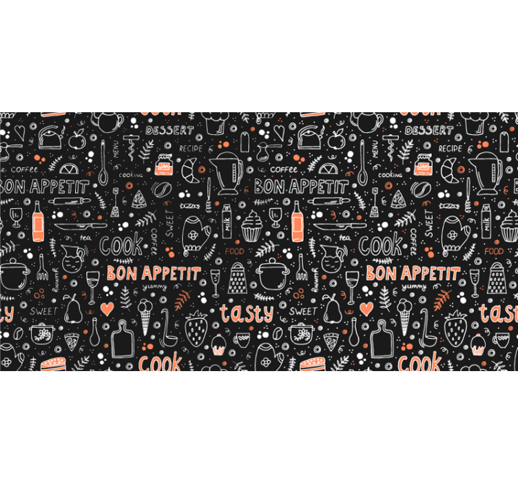 Roleta ložnice s motivem dobrou chuť - TenStickers