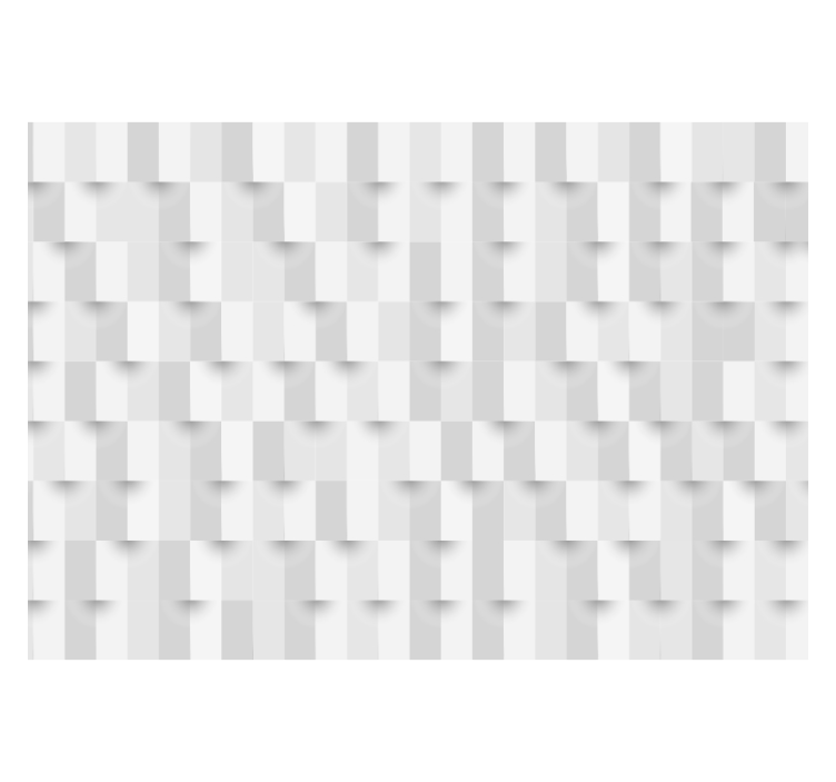 Bílá roleta geometrická skládačka - TenStickers