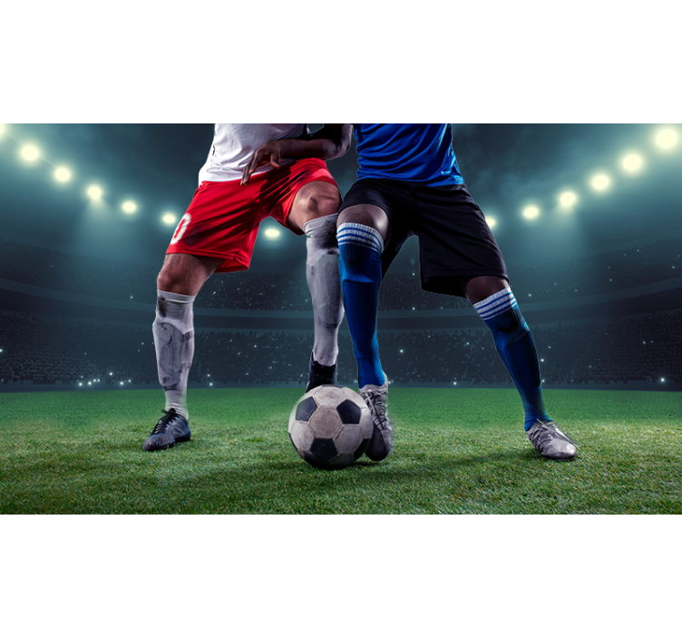 Míč na stadionu fotbalroleta - TenStickers