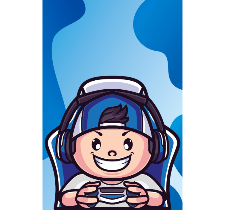 Veselá postava Roleta Geek - TenStickers