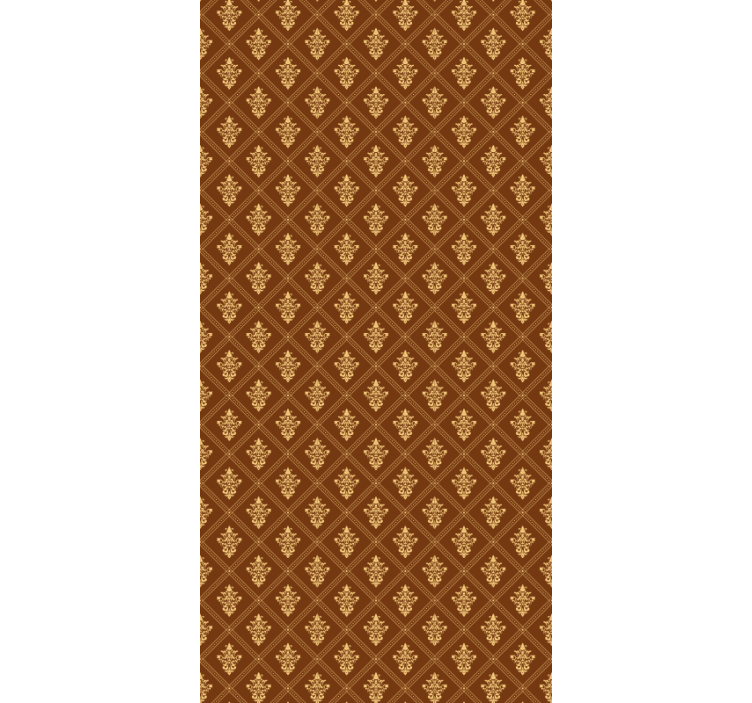 Barokní krajka design obývací pokoj roleta - TenStickers