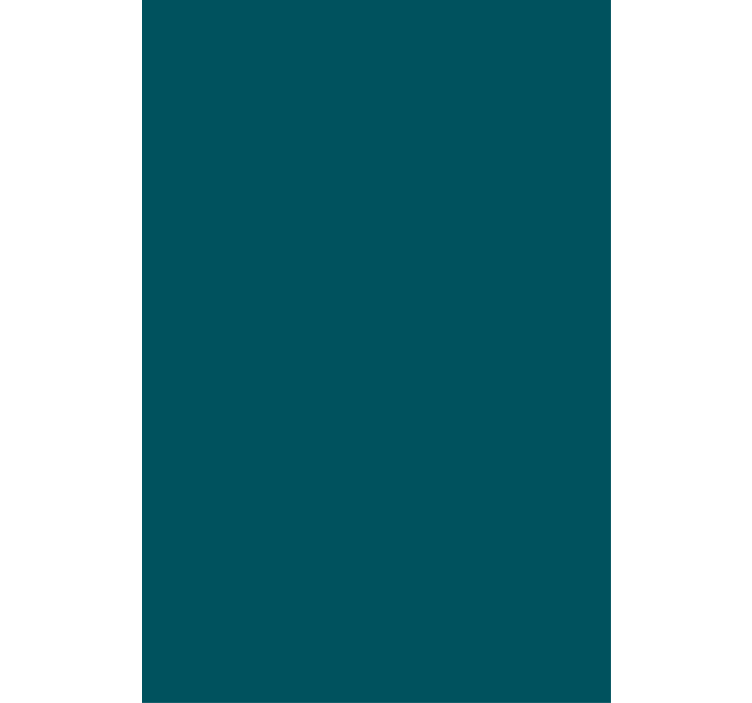 Hluboké modrozelené plátno zatemňovací roleta - TenStickers