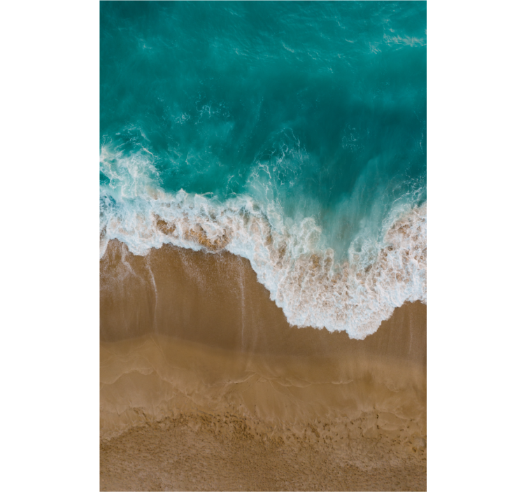 Hlavní ložnice žaluzie tající oceán a písek - TenStickers