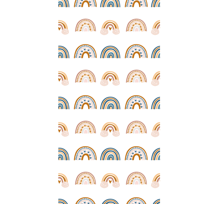 Severské duhové motivy Roleta děti - TenStickers