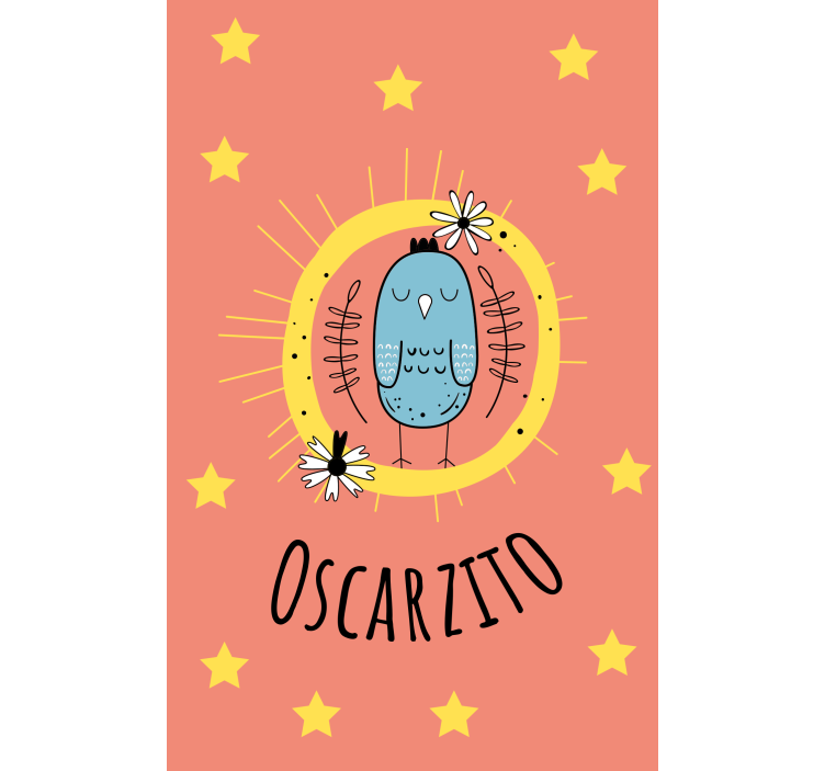 Modrý pták se jménem Roleta děti - TenStickers