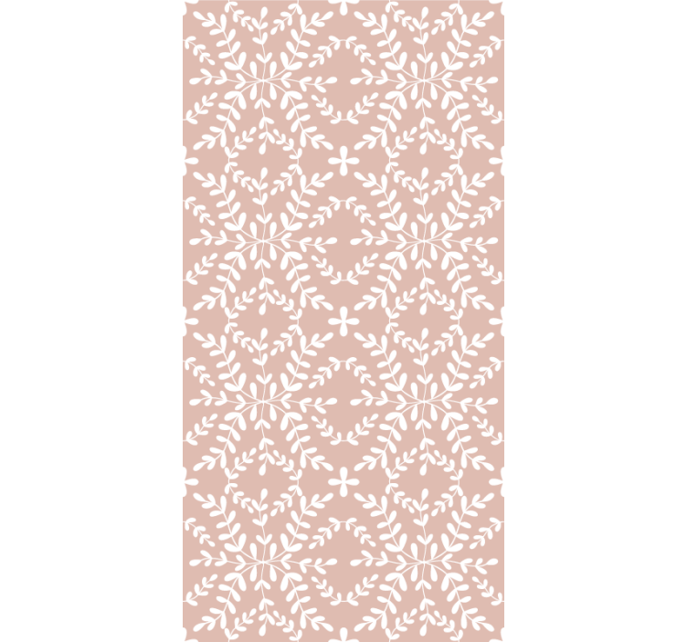 Motiv botanických listů Roleta Květiny a rostliny - TenStickers