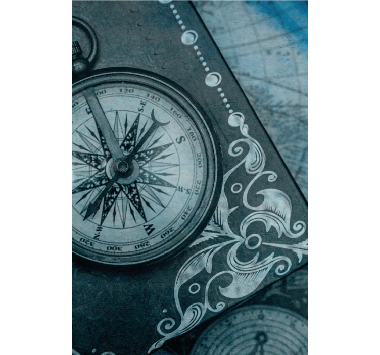 Konstrukční prvky kompasu Roleta - TenStickers