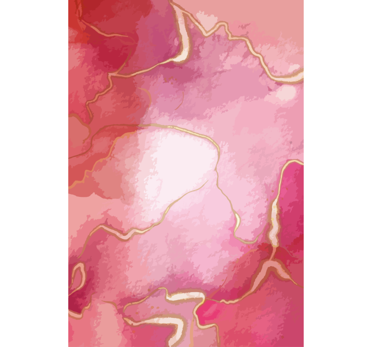 Moderní žaluzie s efektem růžového a zlatého mramoru - TenStickers