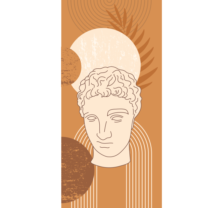 Klasický sochařský design roleta - TenStickers