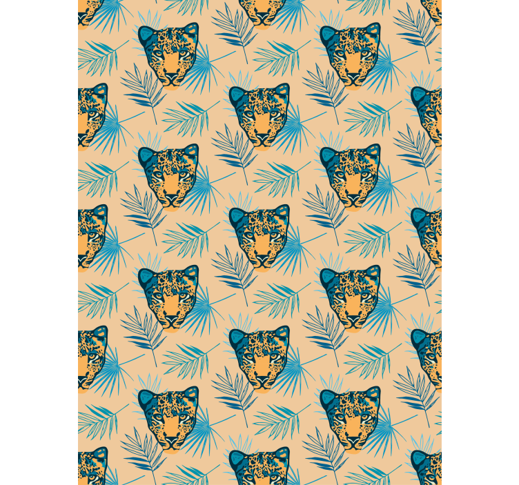 Ohromující zírací leopard různé zvířecí slepota - TenStickers