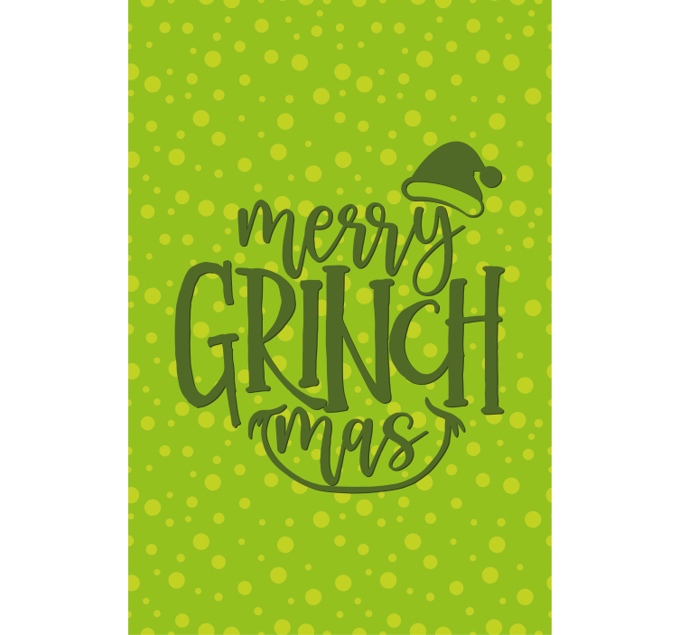 Veselé grinchmas fandit Roleta s textem - TenStickers
