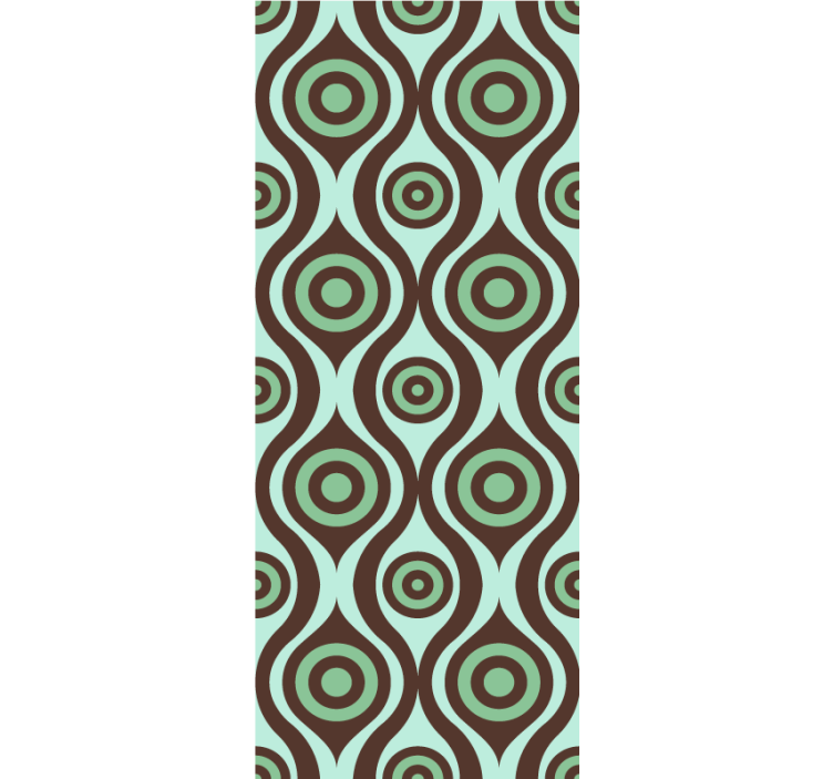 Roleta textura a vzor koncentrovaný kruhový vzor - TenStickers