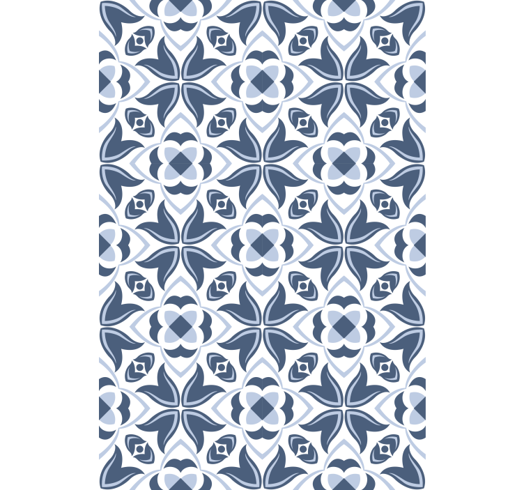 "hampton style" květinová kytice moderní roleta - TenStickers