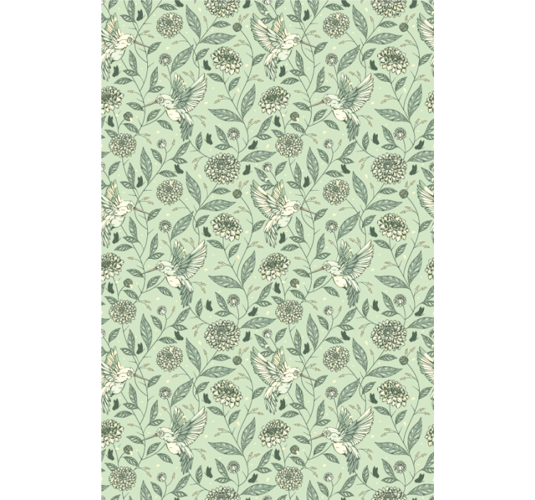 Okouzlující květinový design Roleta Květiny a rostliny - TenStickers