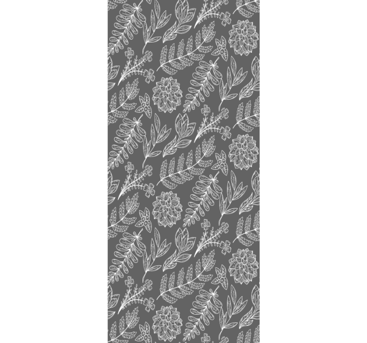 Francouzská provinční zahrada květina a rostlinaroleta - TenStickers