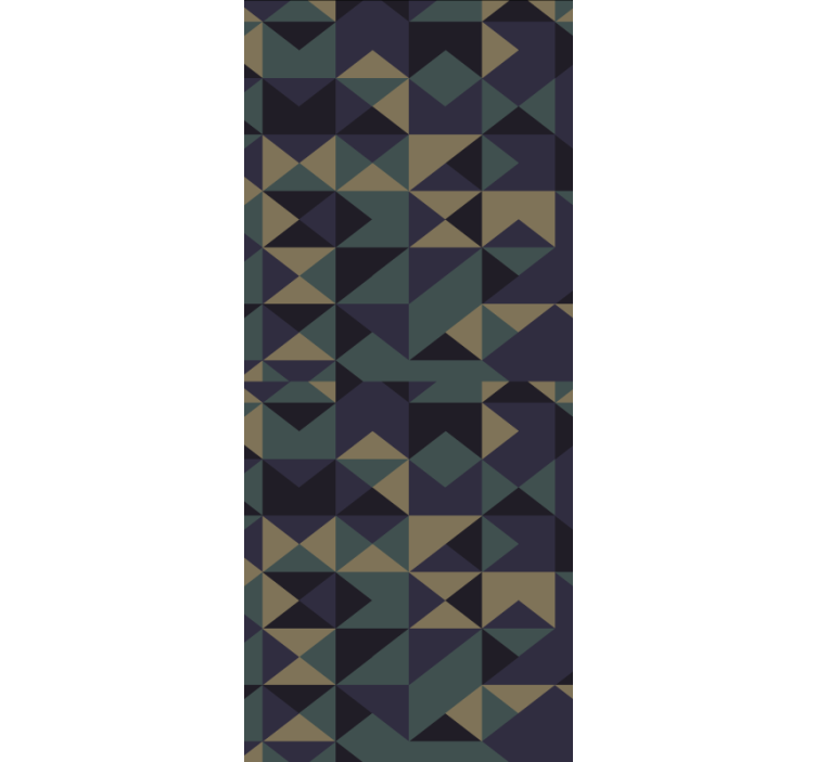 Bloky s geometrickým vzorem Moderní roleta - TenStickers