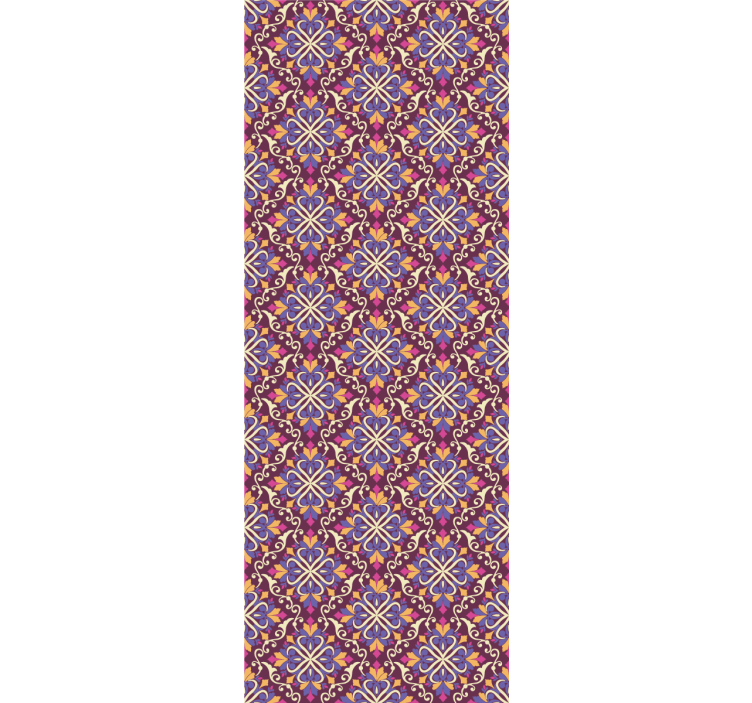 Hollywood-regency barevné ložnicové rolety - TenStickers