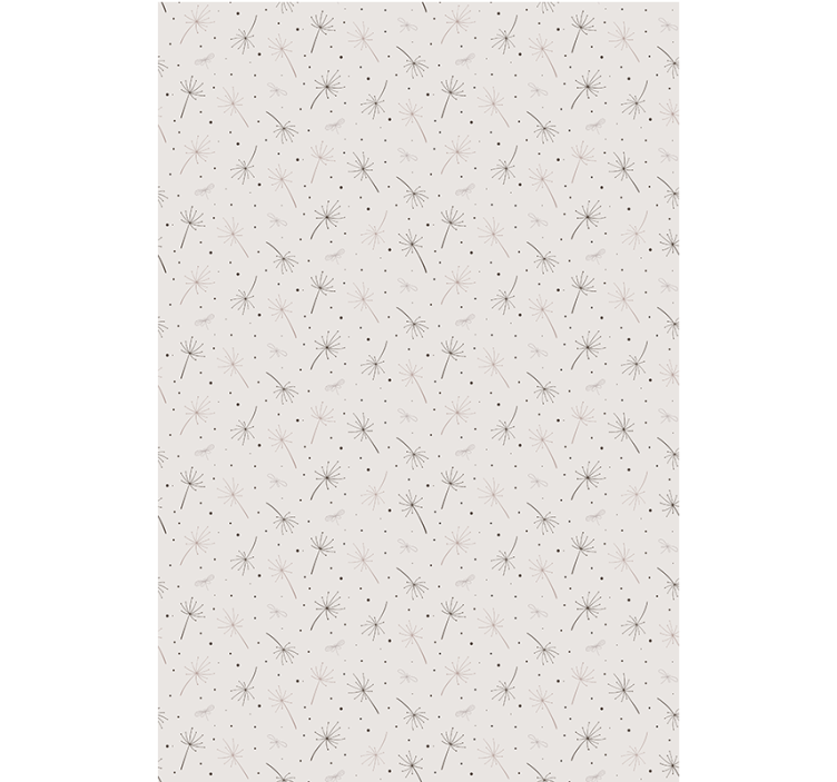 Skandinávský styl tenké trávy květinyroleta - TenStickers