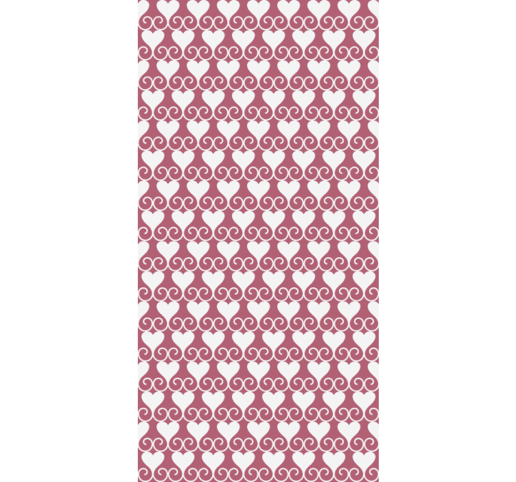 Srdce a víry Romantická roleta - TenStickers