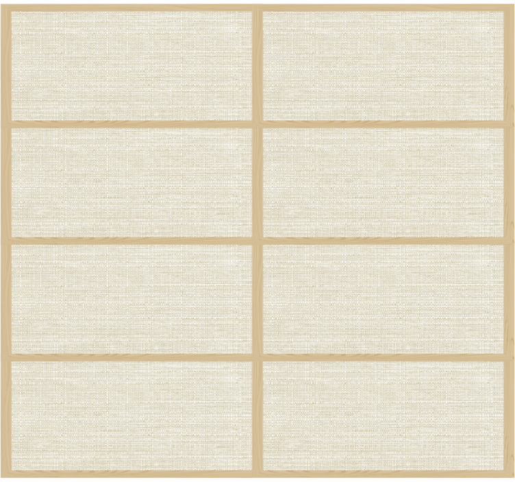 Japonská panelová struktura Roleta textura a vzor - TenStickers