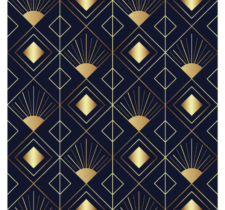 Stylu art deco Elegantní roleta - TenStickers