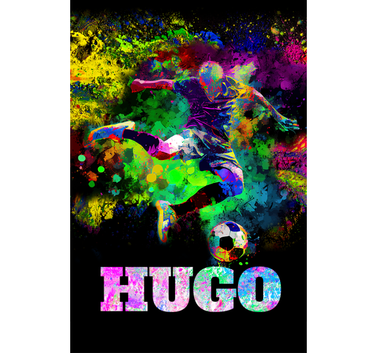 Barevný design Fotbalová roleta - TenStickers