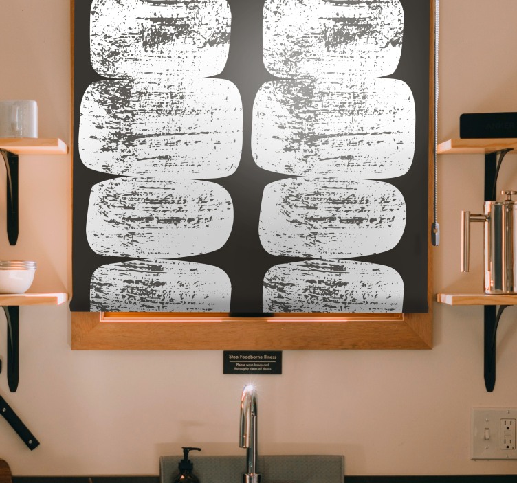 Abstraktní tahy štětcem Roleta textura a vzor - TenStickers