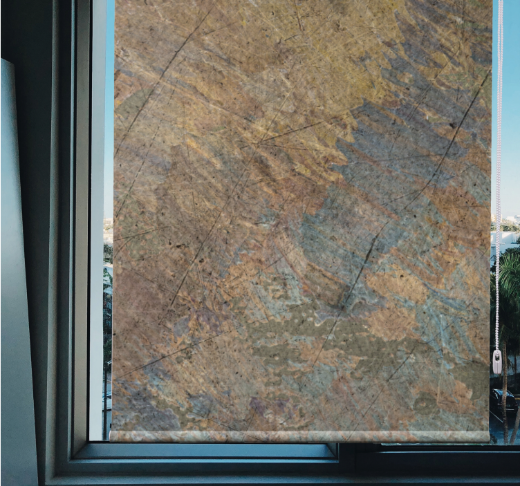 Betonový efekt průmyslový obývací pokoj roleta - TenStickers