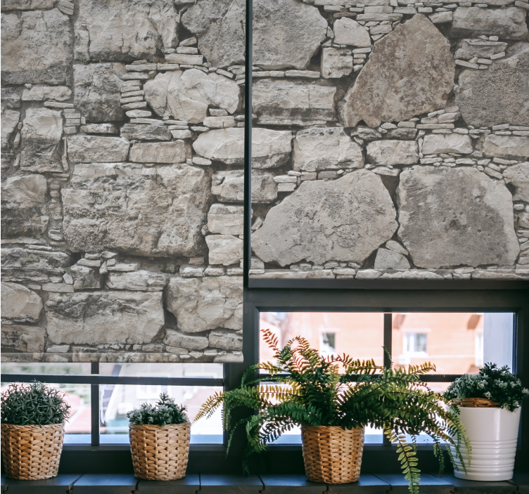 Efekt kamenné zdi Roleta textura a vzor - TenStickers