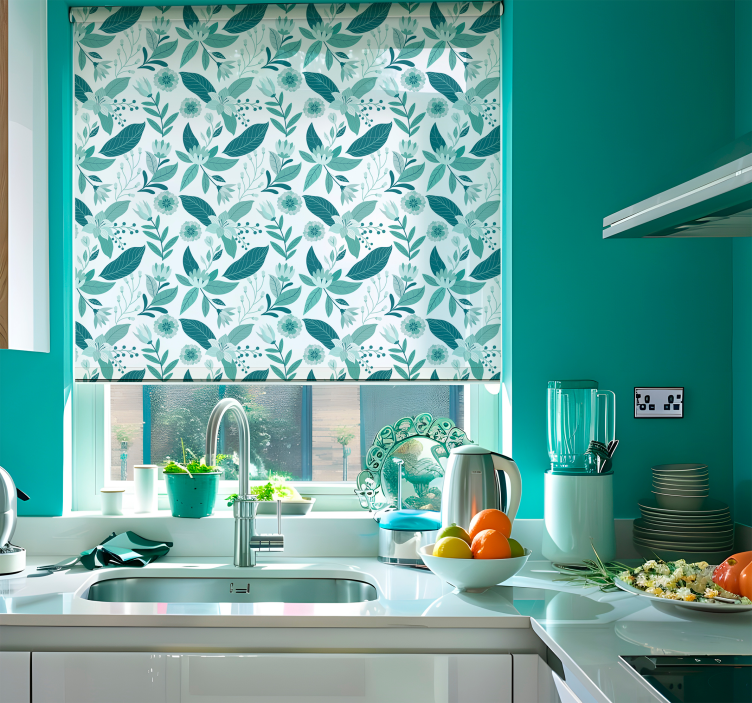 Flóra severského stylu Severská roleta - TenStickers