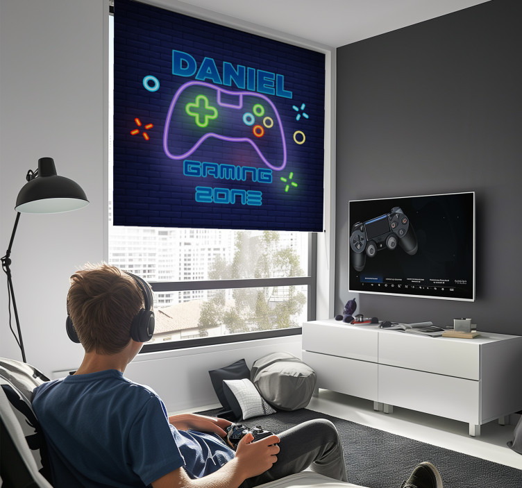 Herní zóna Osobní roleta - TenStickers