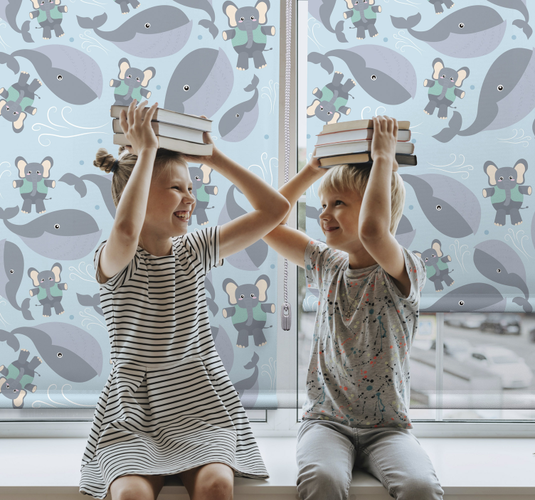 Hravá zvířátka Roleta Bebé - TenStickers