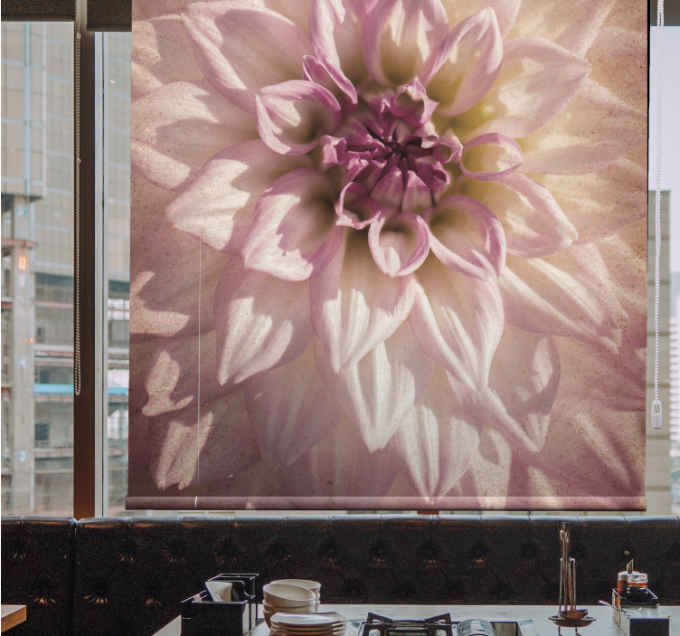 Jemný květ Roleta Květiny a rostliny - TenStickers