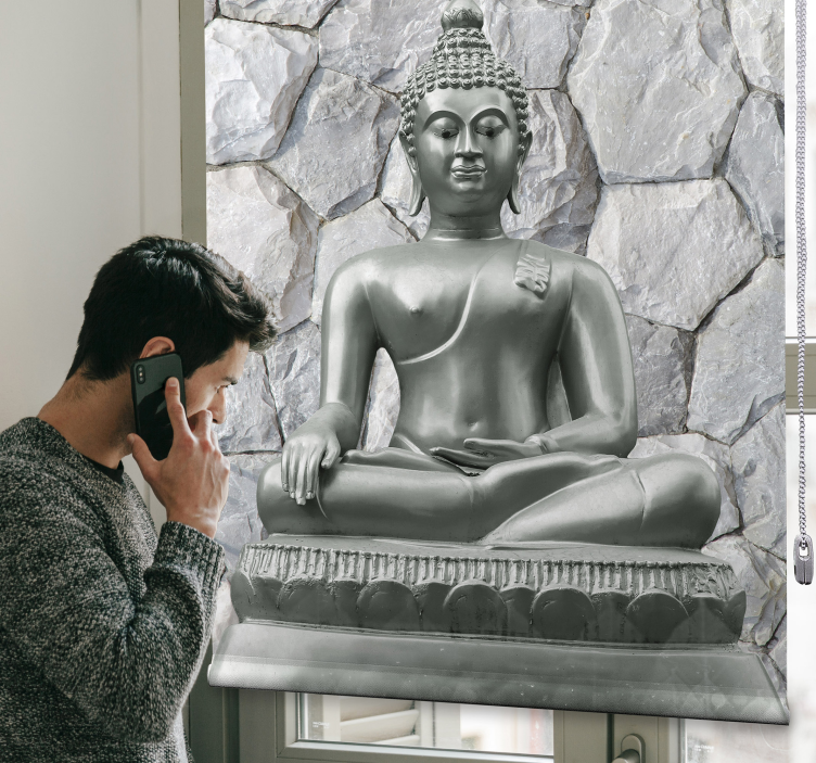 Kámen efekt buddha zenroleta - TenStickers